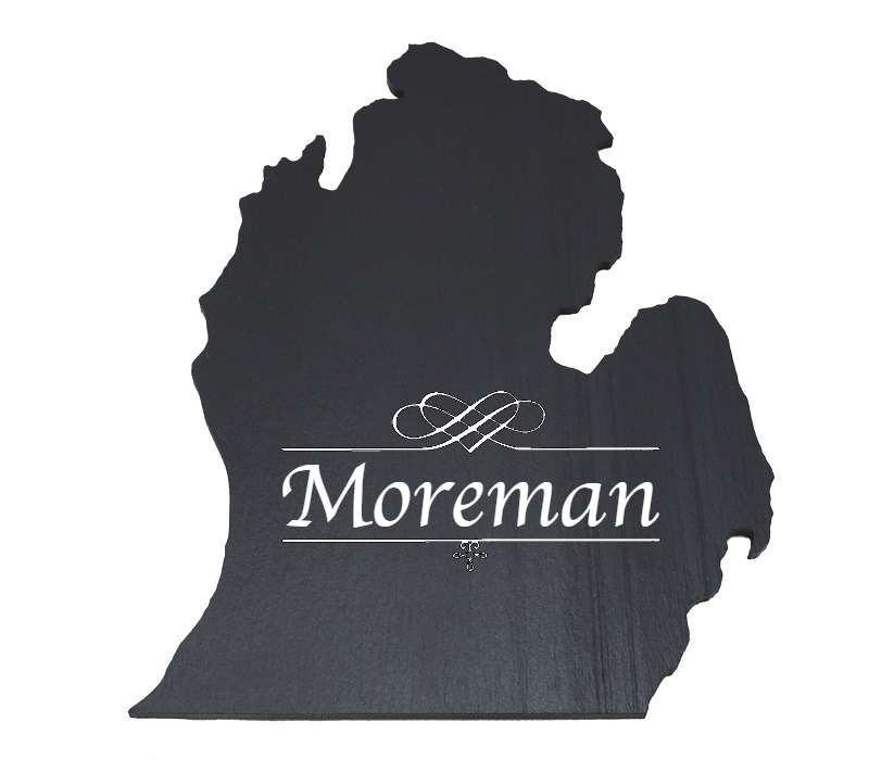 Michigan Black Slate Cheese Board