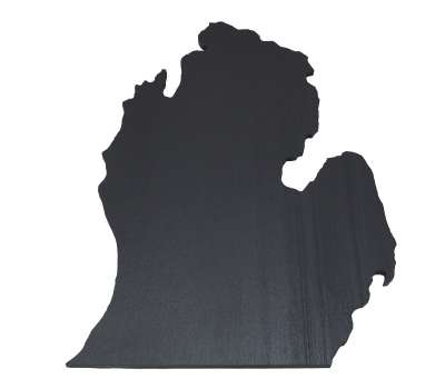 Michigan Black Slate Cheese Board