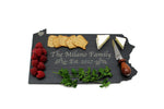 Pennsylvania Slate Cheese Board- Personalized with Laser Engraving