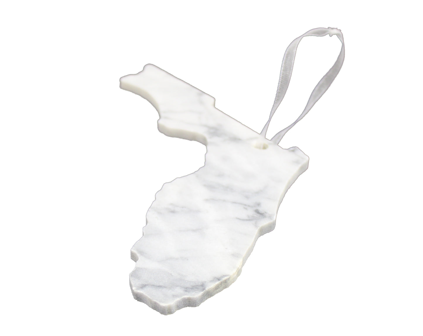 Florida Marble Christmas Ornament