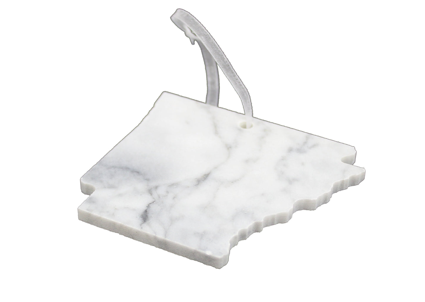 Arkansas Marble Christmas Ornament