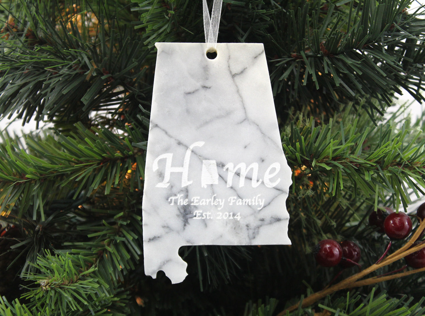alabama marble ornament
