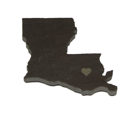 Louisiana Slate Fridge Magnet