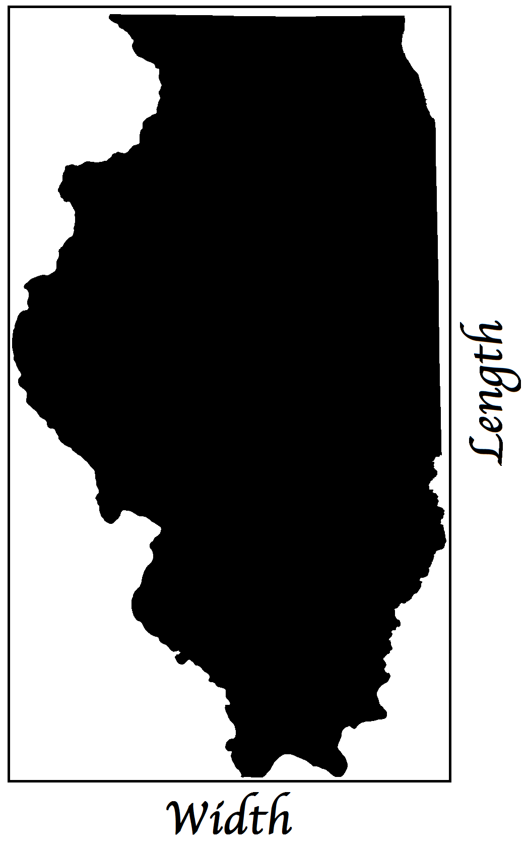Illinois Length & Width