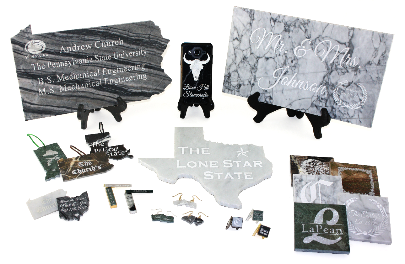 Personalized Marble Laser Engraving Gifts