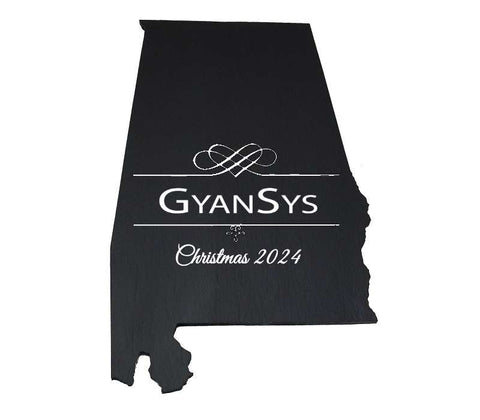 Alabama Black Slate Cheese Board