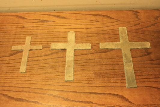 Natural Edge Slate Cross