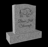 Digital Double Headstone (Click image to move model. Open on phone for AR) Consumer