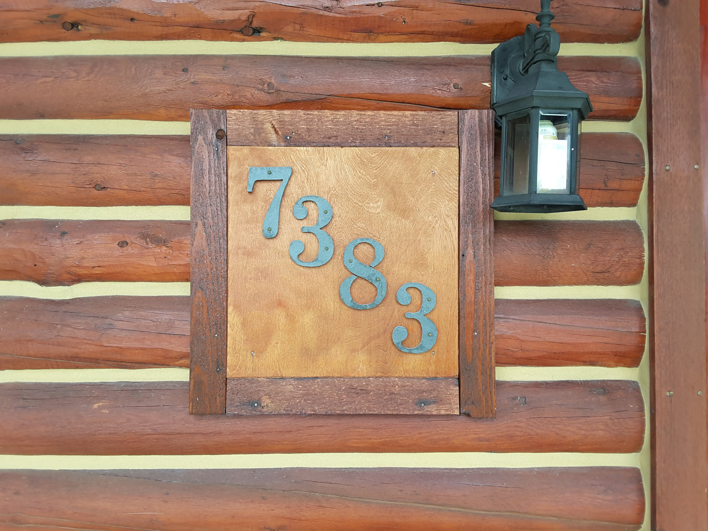 Custom Cut House Numbers