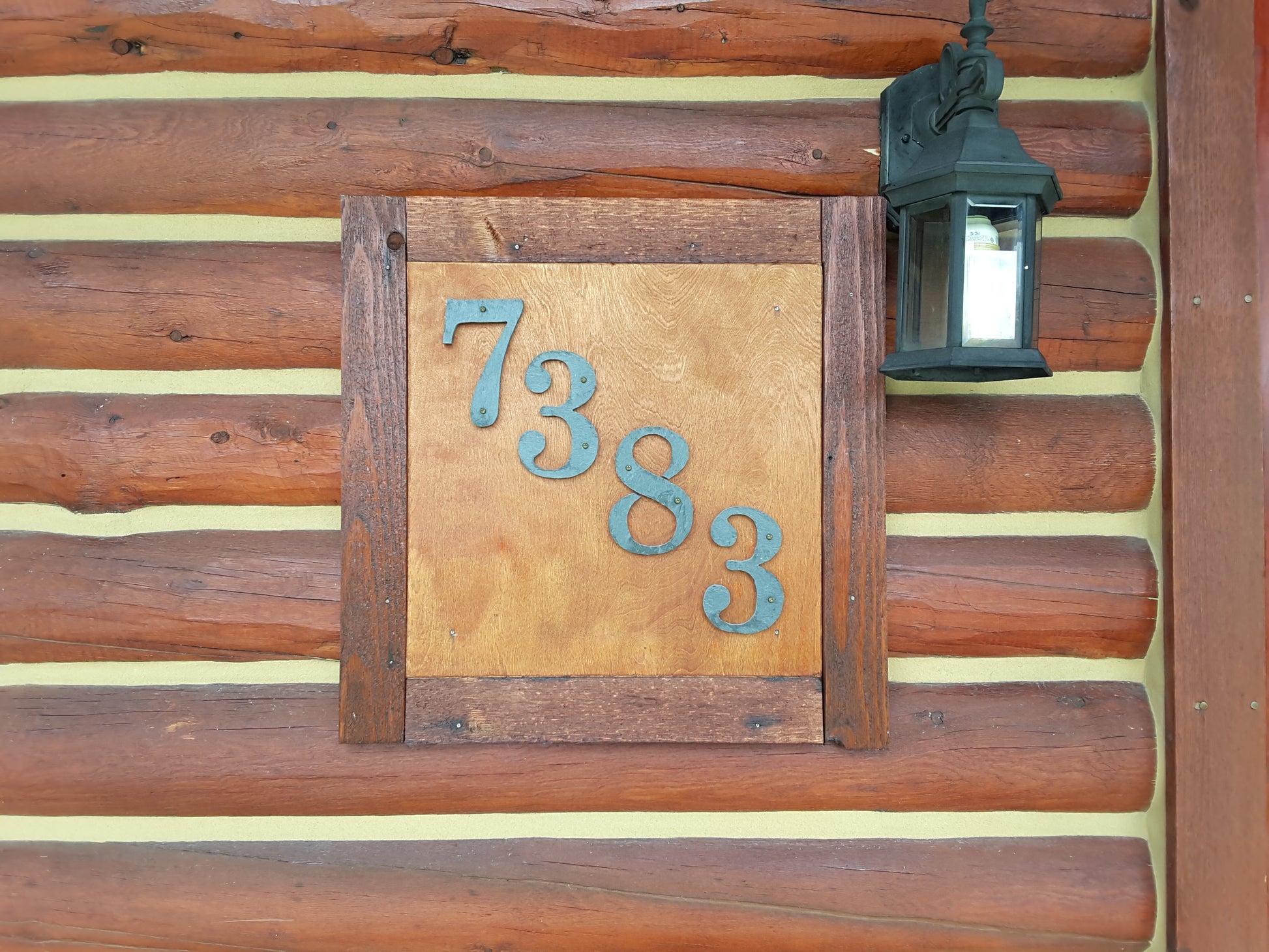 Custom Cut House Numbers