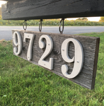 Hanging Individual House Numbers