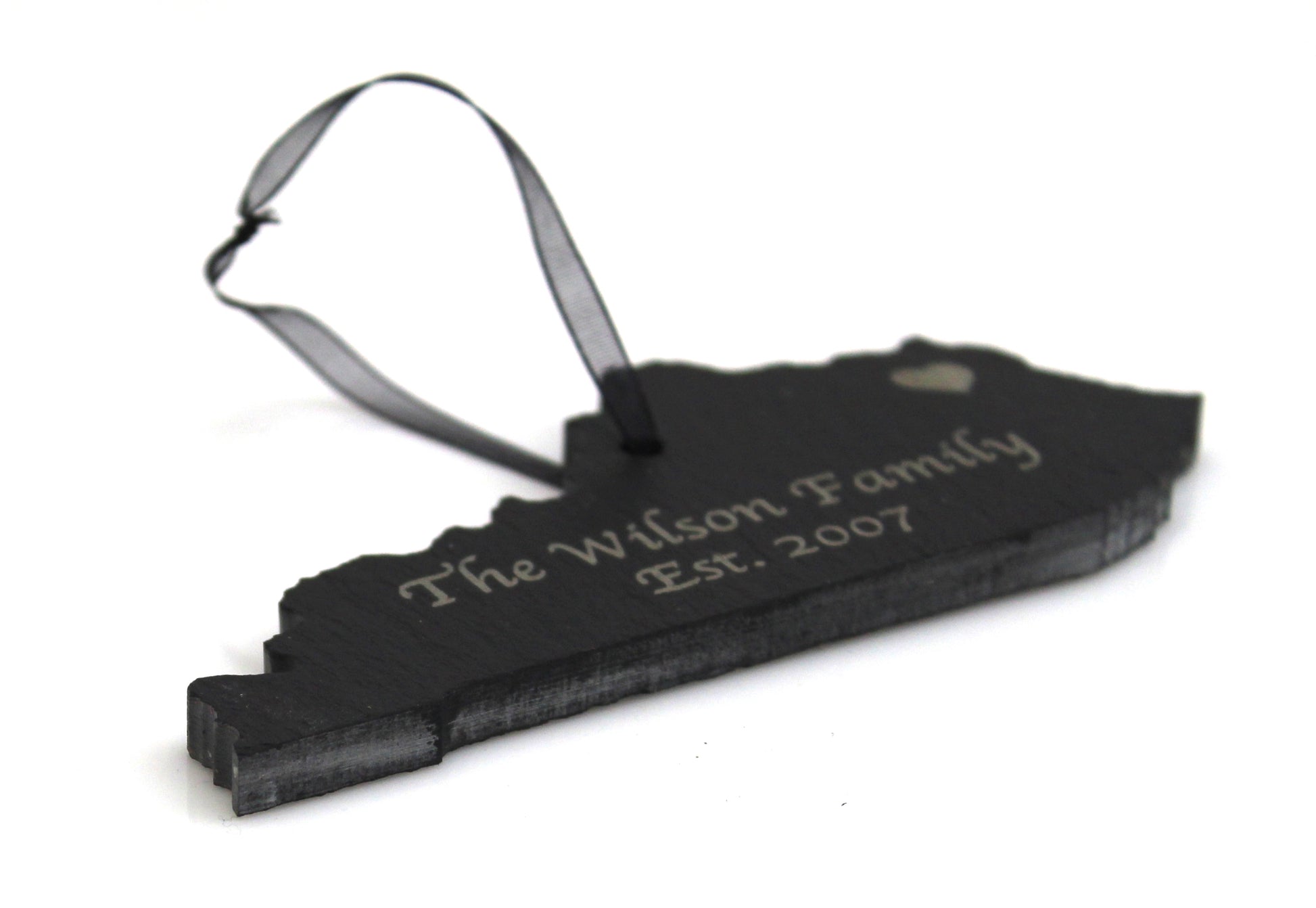 Kentucky Black Slate Ornament