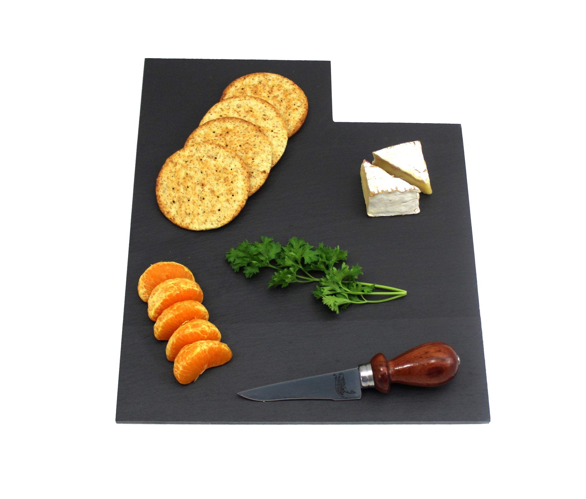 Utah Slate Cheese Board