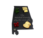 Alabama Slate Cheese Board with Laser Engraving