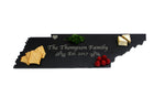 Tennessee Slate Cheese Board- Personalized with Laser Engraving