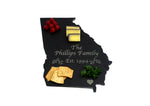 Georgia Slate Cheese Board- Personalized with Laser Engraving
