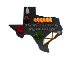 Texas Slate Cheese Board- Personalized with Laser Engraving