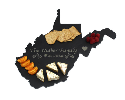 West Virginia Slate Cheese Board