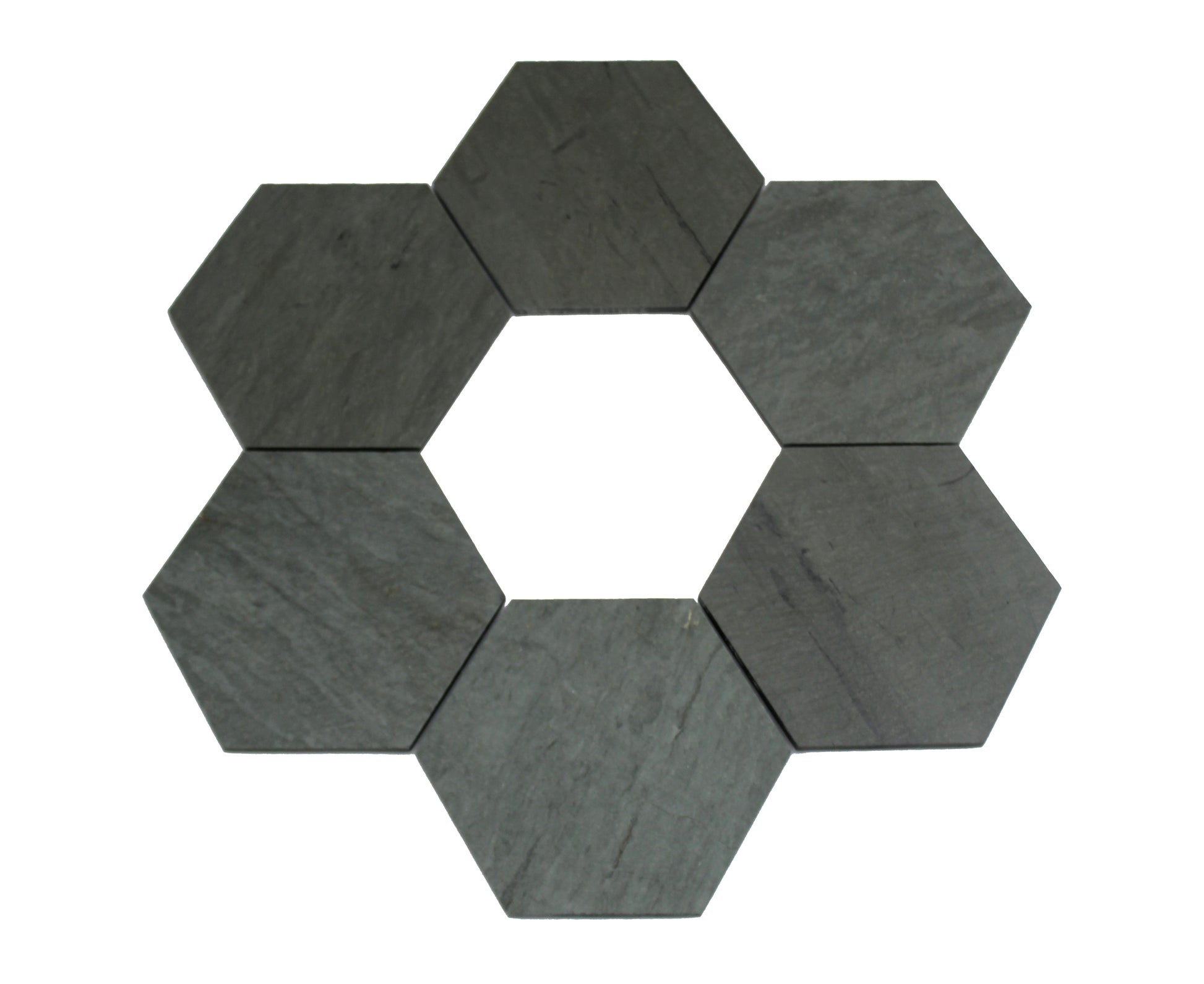 Hexagon Slate Coasters