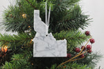 Idaho Marble Christmas Ornament