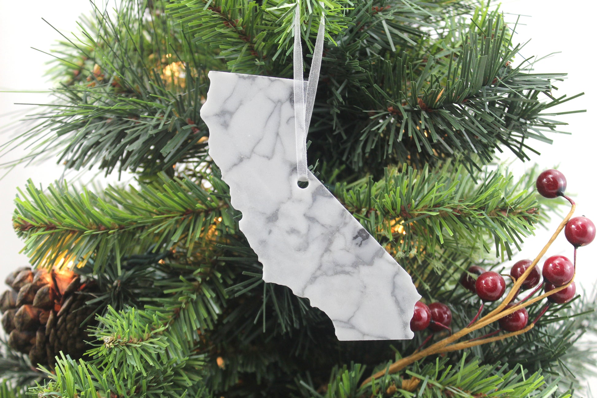 California Marble Ornament