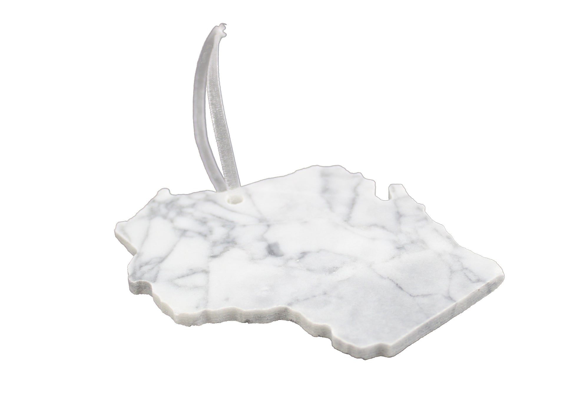 Wisconsin Marble Christmas Ornament