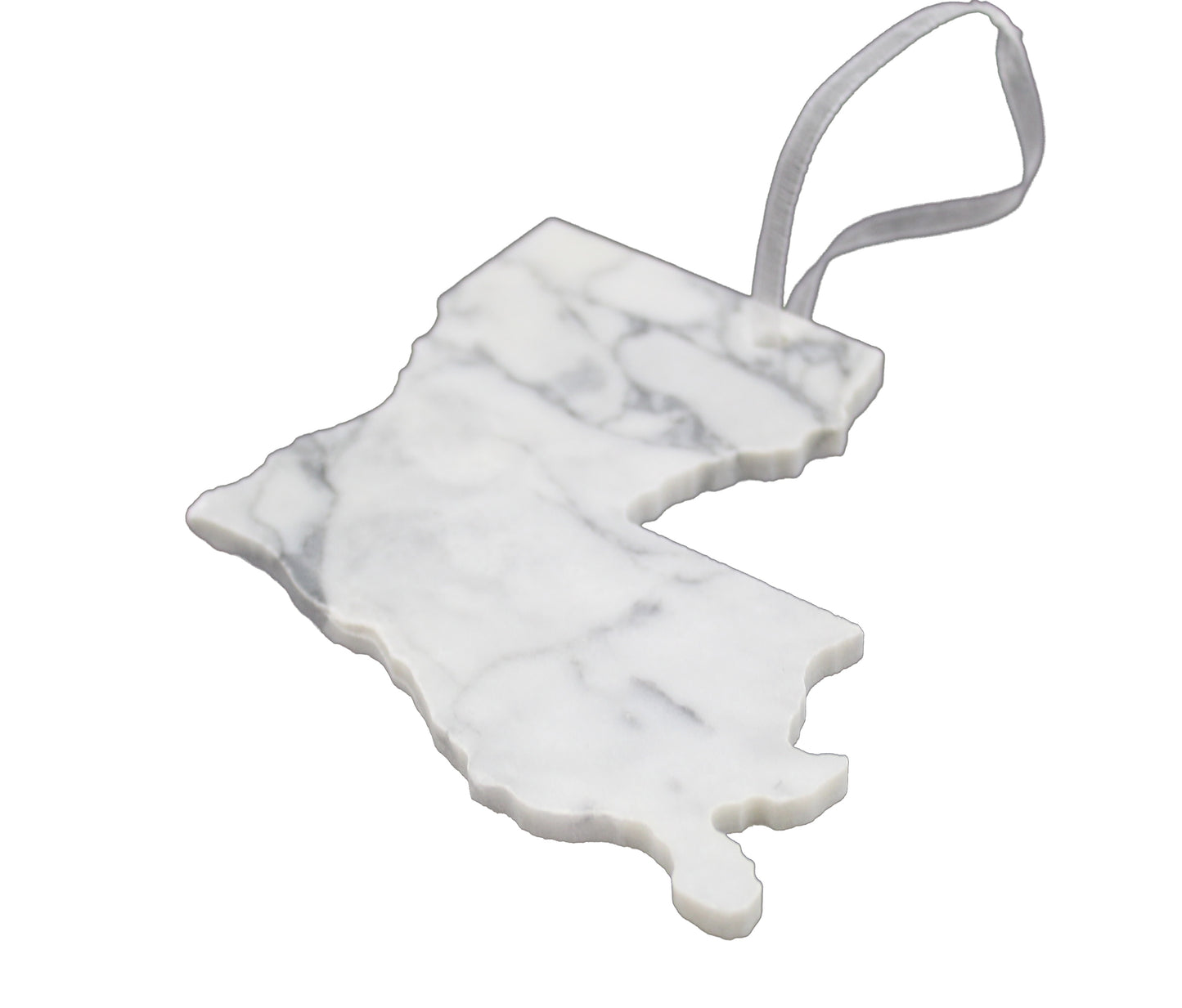 Louisiana Marble Christmas Ornament