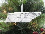 Tennessee Marble Christmas Ornament