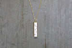 Marble Bar Necklace