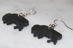 bison slate earrings