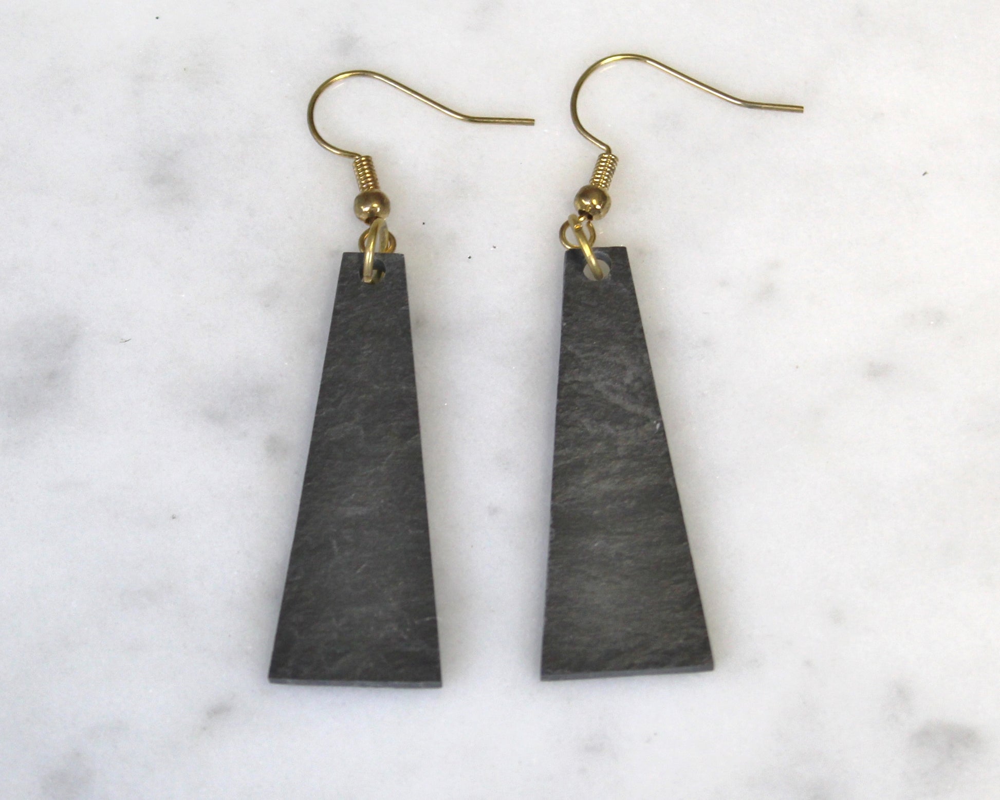 Drop Slate Earrings