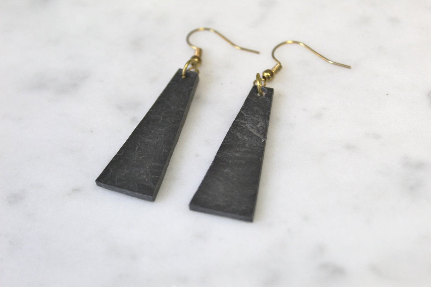 Drop Slate Earrings