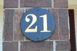 Circle Slate House Number