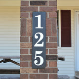 Skinny Rectangle Slate house number