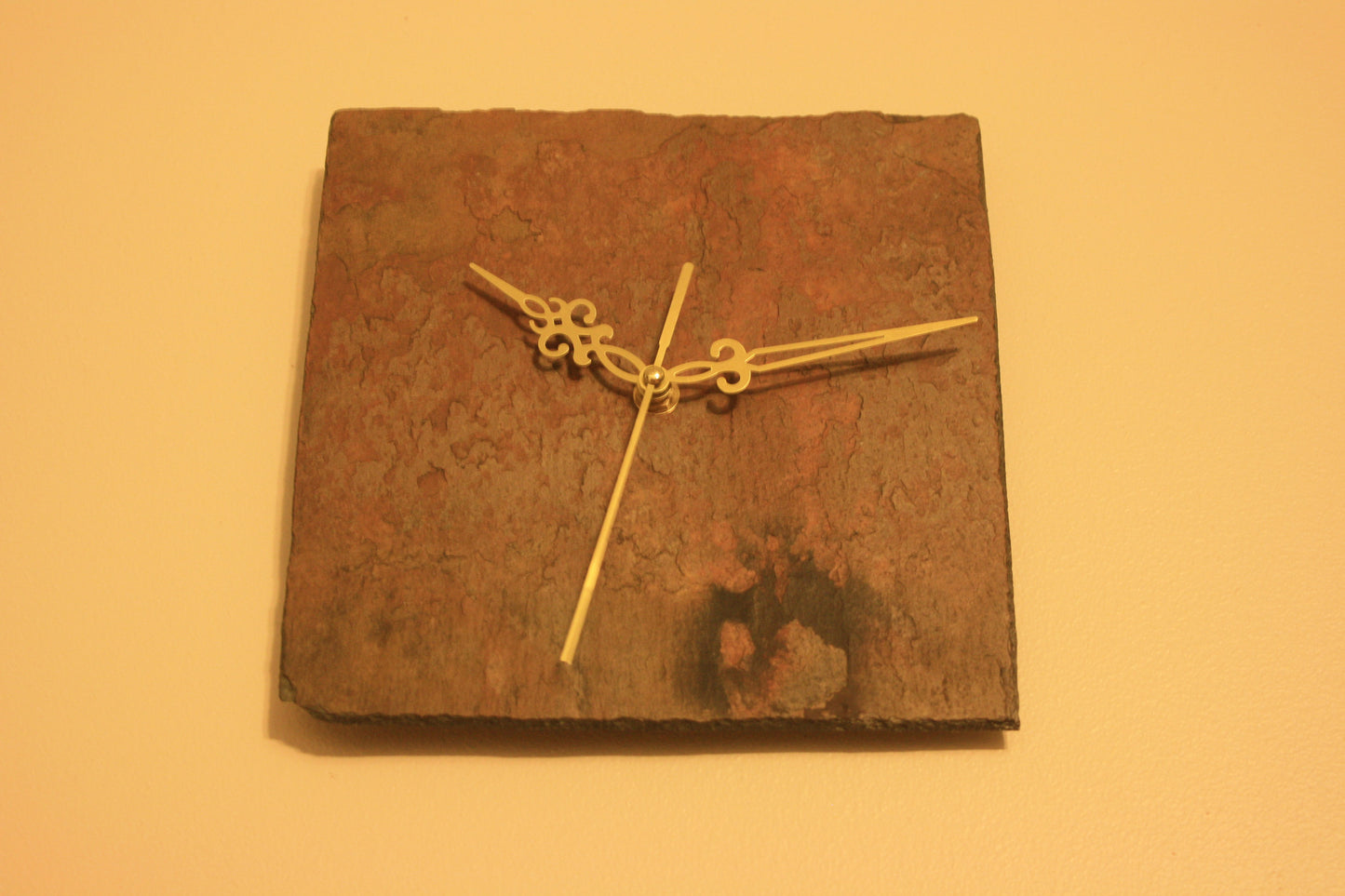 Square Slate Clock