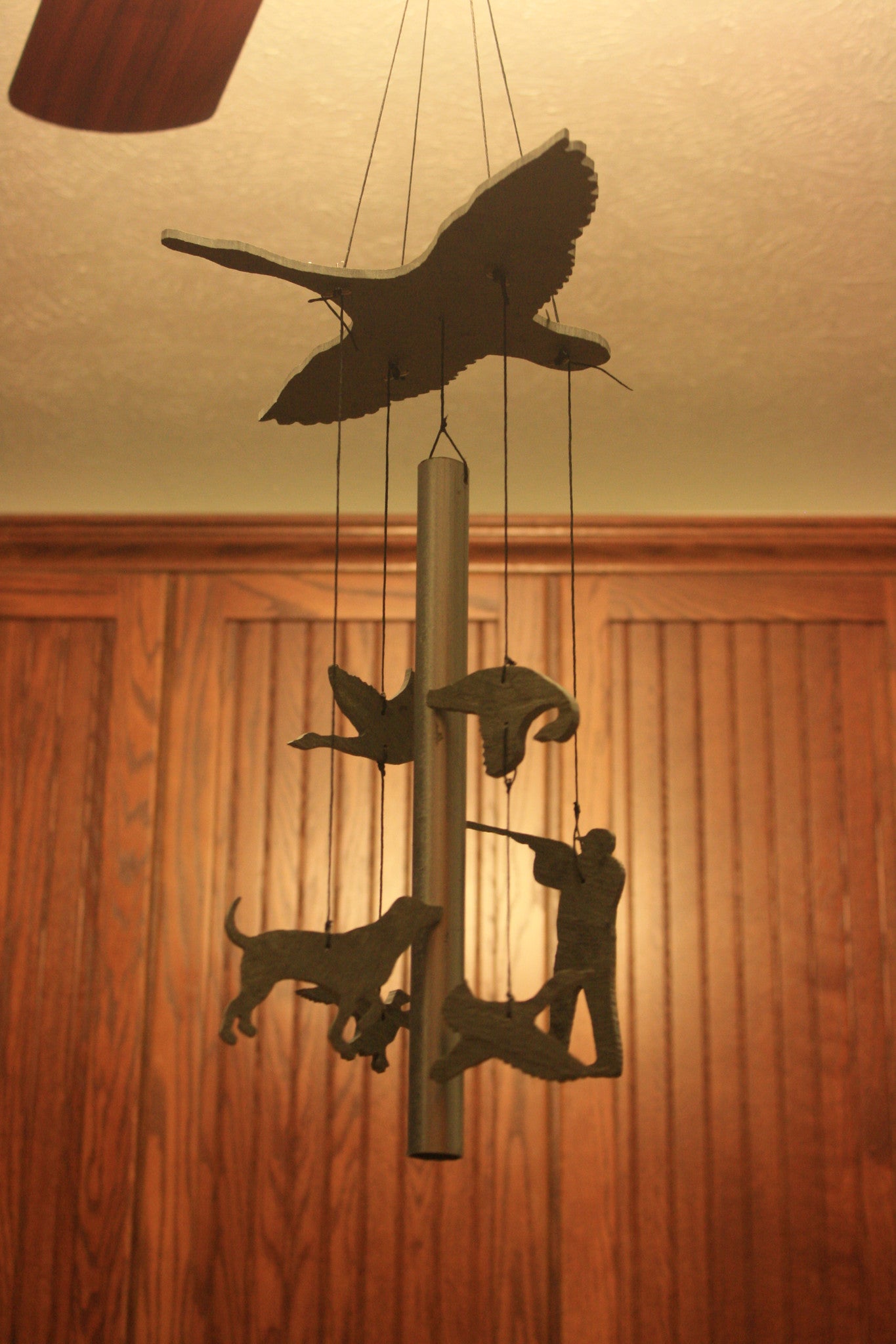 Duck Hunting Slate Wind Chime