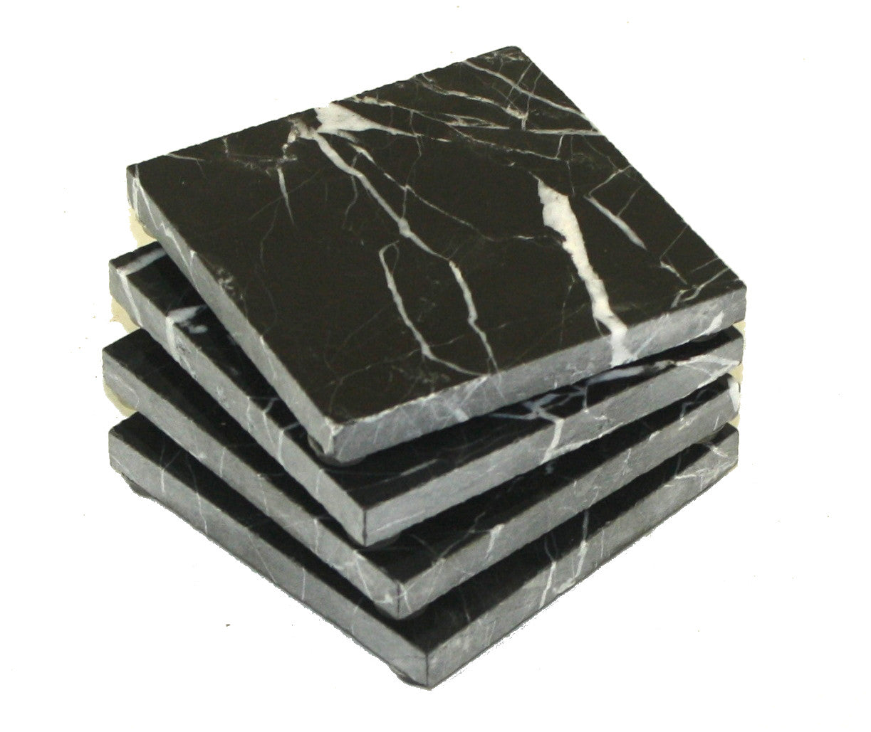 Square Nero Marquina Coasters