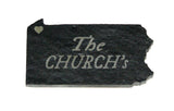 Pennsylvania Slate Magnet with Engraving