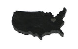 United States Black Slate Fridge Magnet