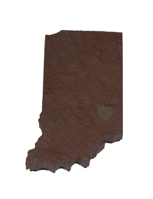 Indiana Slate Fridge Magnet