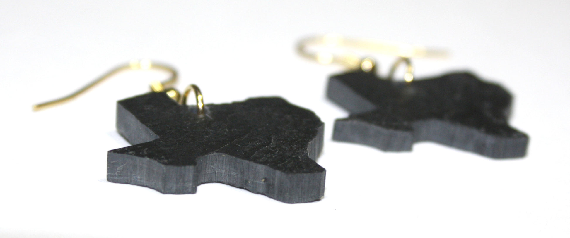 Texas Black Slate Earrings