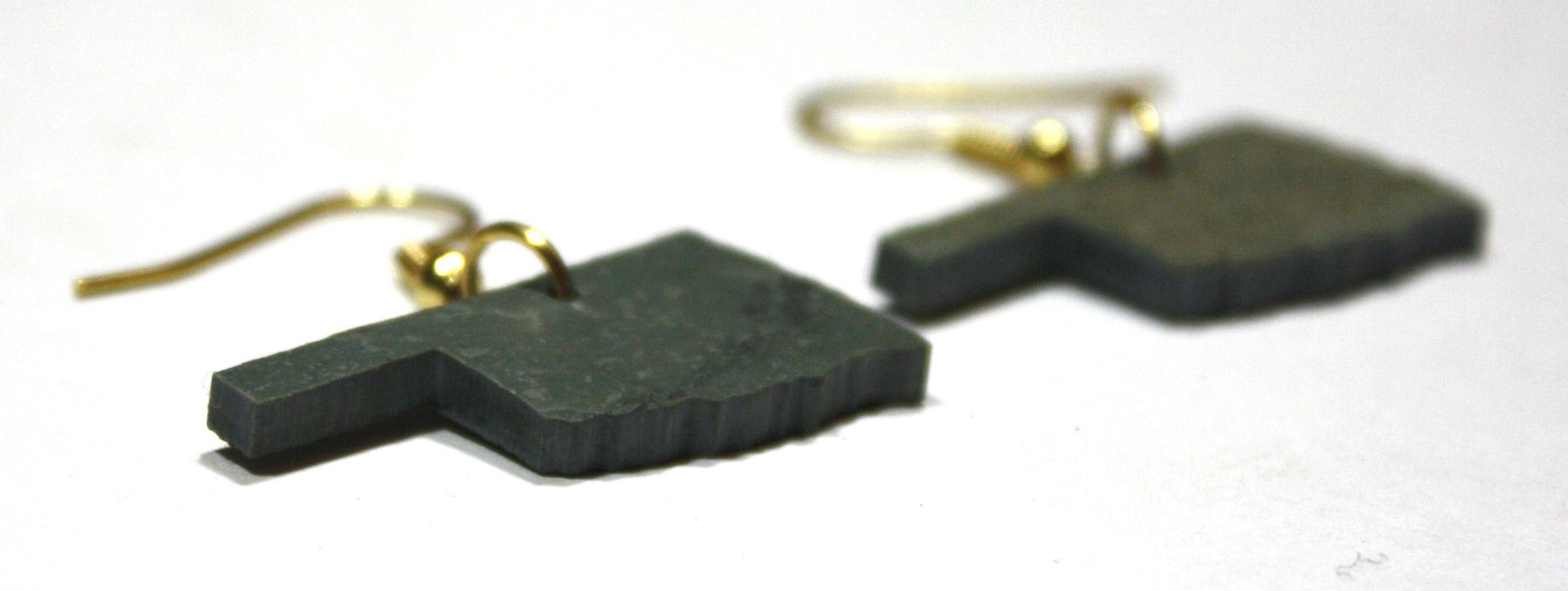 Oklahoma Black Slate Earrings