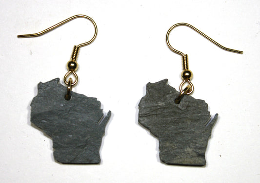 Wisconsin Slate Earrings