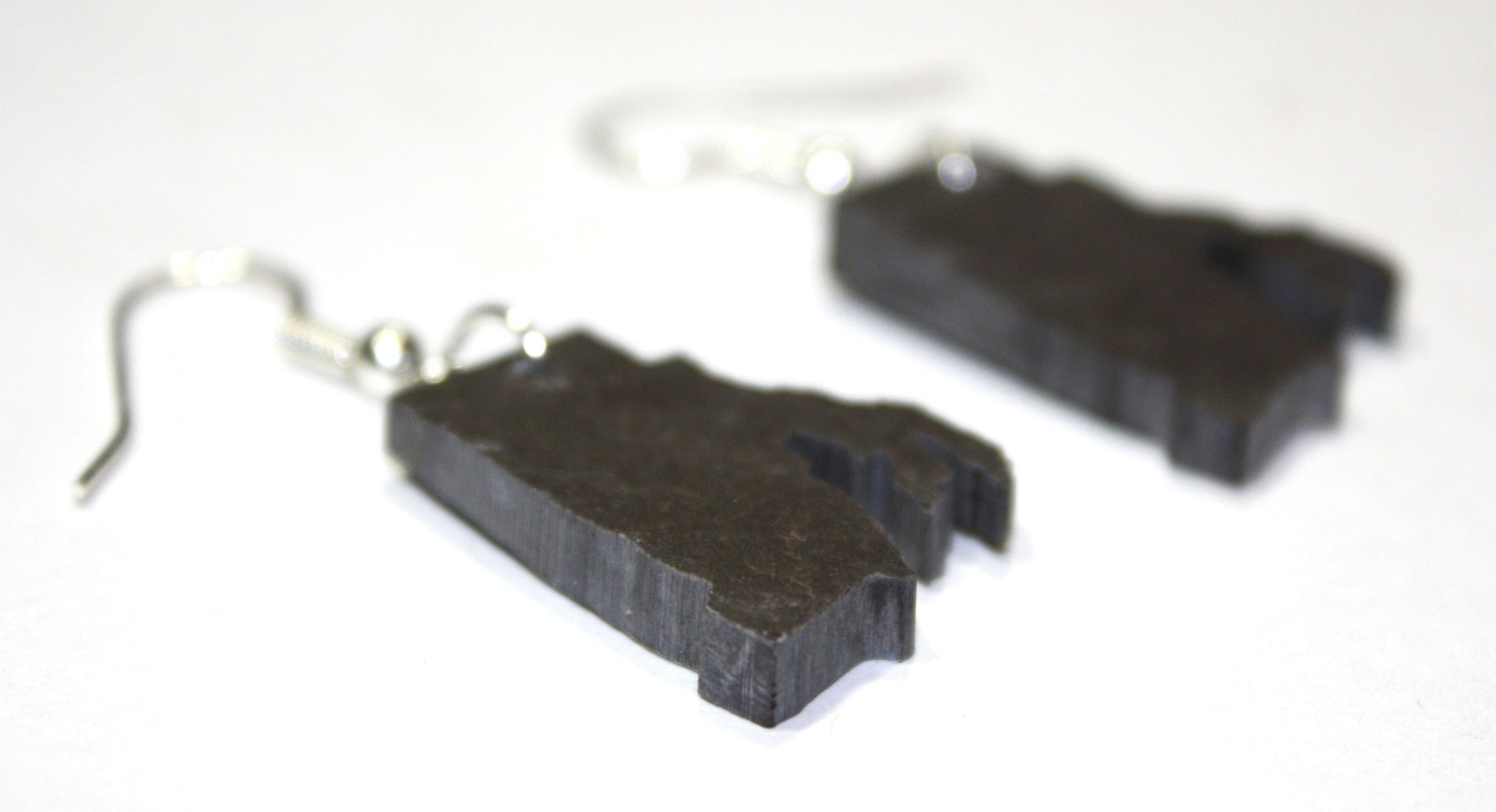 Rhode Island Black Slate Earrings