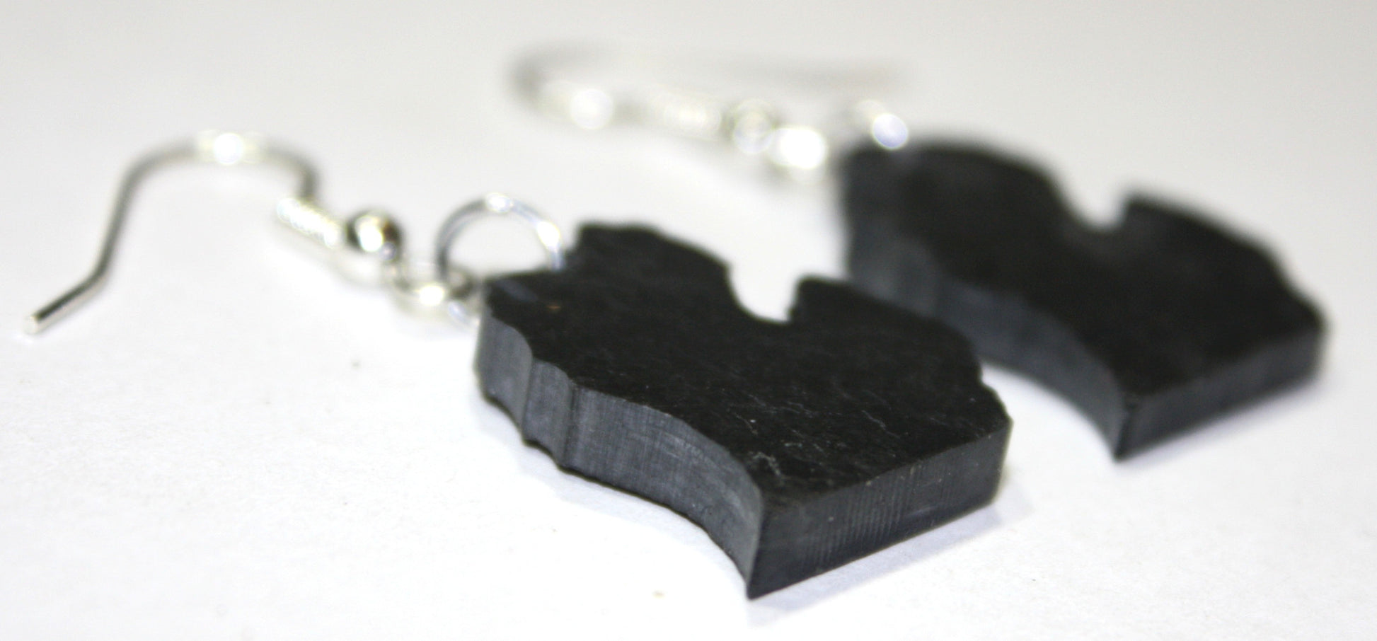 Michigan Black Slate Earrings