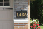 Custom Rectangle House Number