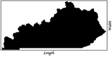 Kentucky Length & Width