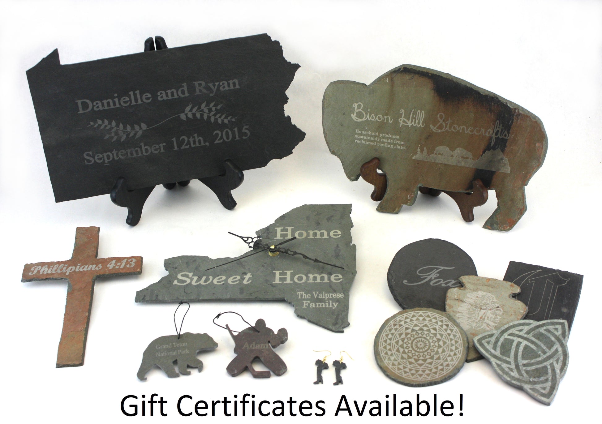 Unique Engraved Slate Gifts