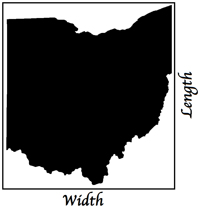 Ohio Length & Width