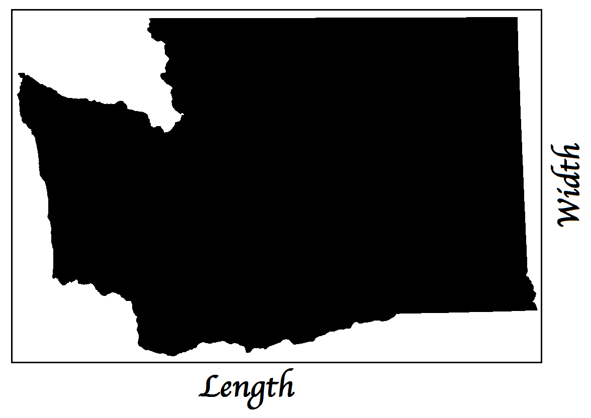 Washington Length & Width